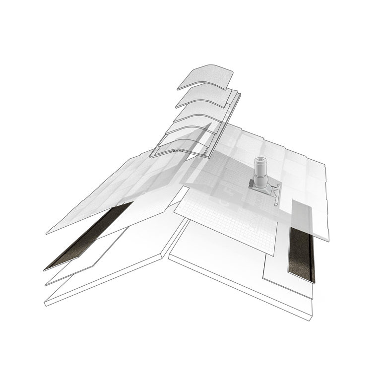GAF Starter Strip Shingles roof layer illustration